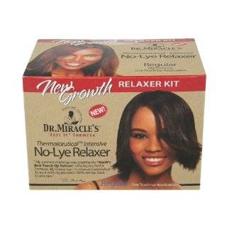   New Growth Thermaceutical Intensive No Lye Relaxer Kit Regular Beauty