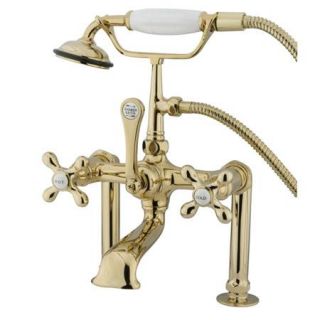 Kingston Brass CC109T2 Vintage Leg Tub Filler with Hand Shower, 7