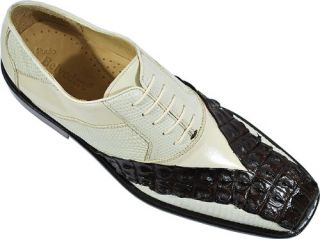 Mens Genuine Nile Hornback Crocodile / Lizard Oxford Shoes Shoes