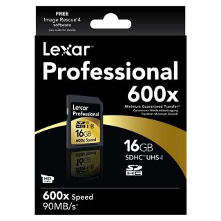 Lexar SD Card 16 Go 600X Professional UHS I   Vitesse de transfert