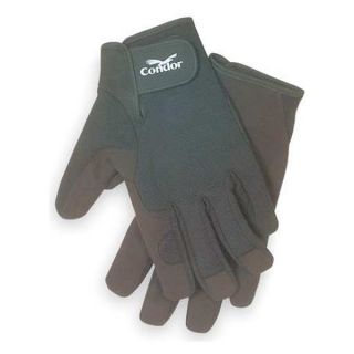 Condor 3BA56 Mechanics Gloves, Black, XL, PR