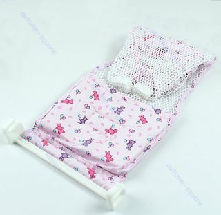 Baby Kids Infant Soft Bath T Shape Netlike Bed Bathing Tub Shower Net Mesh Sling