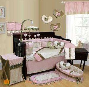 Boutique Isabella 's Dream 14pcs Baby Crib Bedding Musical Mobile