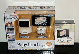 Summer Infant Baby Touch Color Digital Video Monitor 02000Z Bonus Kit