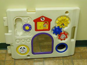 Todays Kids 6 Panel Play Yard Area Pen Red White Yellow Green Blue Purple