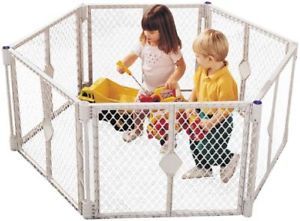 North State Superyard XT Baby Safety Gate Play Yard Pet