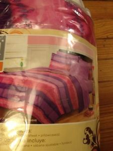 My Room Tie Dye Twin XL Complete Bed in A Bag Bedding Set Purple Plum Pink
