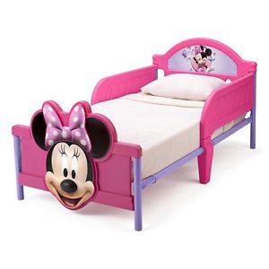Disney Minnie Mouse 3D Toddler Bed zTS