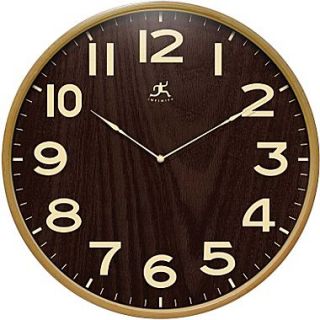 Infinity Instruments Modern Wood Case Wall Clocks