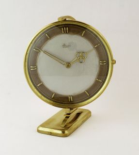 Beautiful German Art Deco Rotary Urgos Desk Clock Table Clock at 1930 1935