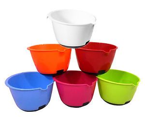 High Quality Curver Mixing Bowl with Non Slip Base Baking Cooking Kitchen