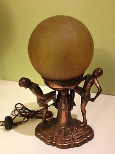 Art Deco Lamp Globe