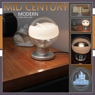 Nice Mid Century Modern Desk Lamp by Doria Bureau Lamp Post Art Deco Bauhaus ÈRE