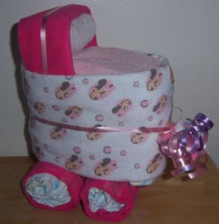 Mickey Mouse Minnie or Pluto Mini Diaper Bassinet Baby Shower Favor