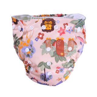 Cute Animals Nappy New Reusable Lot Baby Washable Cloth Diaper Nappies