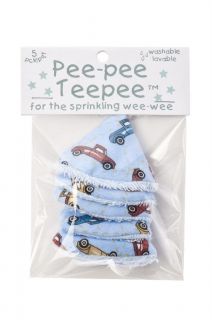 Beba Bean Pee Pee Teepee Diapering Cover Up Great Shower Gift for Baby Boy