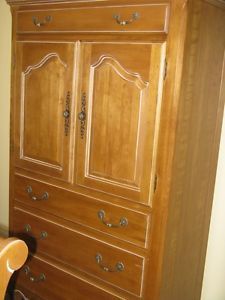 1993 Ethan Allen Country French Birch 4 Piece Collection Bedroom Set on ...