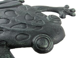 Cast Iron Frog Garden Stepping Stone Step Tile