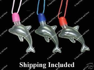 12 Dolphin Sand Art Necklace Craft Supplies Bottles