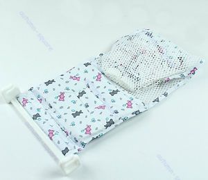 Baby Kids Infant Soft Bath T Shape Netlike Bed Bathing Tub Shower Net Mesh Sling