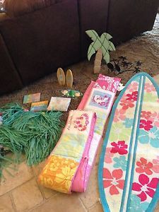 Pottery Barn Kids Beach Bum Baby Girl Nursery Bedding