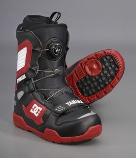 DC Super Park Boa Snowboard Boots Red Black 9 9 5 10 5