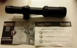 Bushnell 1 4 x 24 mm AR 223 Optics Rifle Scope w Drop Zone Reticle AR91424C