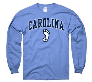 North Carolina Tar Heels New Agenda "Foot" Logo Long Sleeve T Shirt