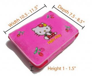 Sale Clear Stock Hello Kitty Sleeve Case Laptop Netbook Bag 10" 12" DP1