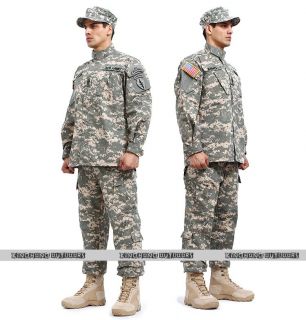 BDU ACU Camouflage Suit Sets Military Combat Uniform CS Training Shirt Pants