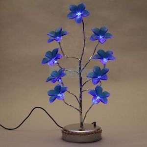 USB Battery LED Lily Flower Tree Light Lamp Home Desk Table Party Festival Decor