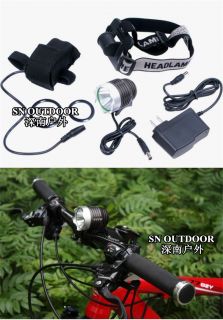 CREE XML XM L T6 1800 Lumen LED Cycle Bicycle Lamp Bike Light Headlamp Headlight