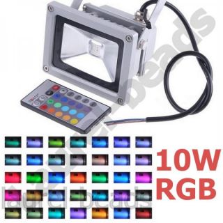Outdoor IP65 Waterproof RGB Colour Changing LED Floodlight 10W 20W 30W 50W