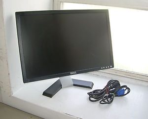 20" Dell Widescreen E207WFPC 0TW956 Flat Panel LCD Monitor w Cables
