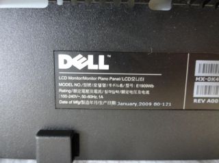 Dell E1909WB 19" Widescreen Flat Panel LCD Monitor 1440 x 900 4 3 1000 1
