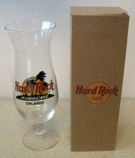 Lot of 3 Hard Rock Cafe Beer Hurricane Glasses St Louis Orlando Honolulu Look
