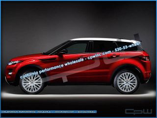 New 22 inch Silver Wheels Rims Range Rover Evoque No Tires 