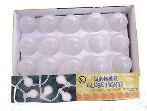 Globe String Lights 14 ft Party Lighting Indoor Outdoor Garden Patio Yard New