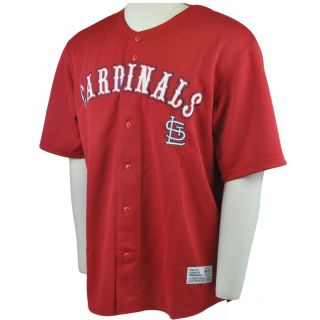 MLB St Louis Cardinals Traditional Authentic License Baseball Jersey Shirt