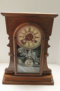 Antique Waterbury Clock Company Shelf Mantle Mantel On PopScreen