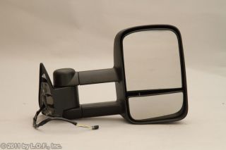 Chevy GMC Truck Telescoping Power Towing Tow Side Mirrors Pair Set INSTOCK