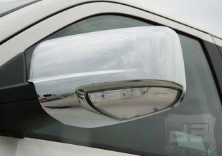09 2011 Dodge RAM Chrome Mirror Covers w Blnker Hole