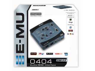 Creative Profressionl E MU 0404 USB Audio MIDI Black