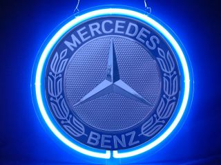 Neon 501 Mercedes Benz Car Logo Display Neon Sign