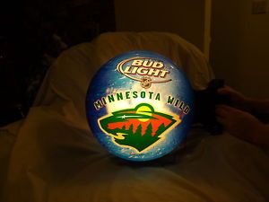 Bud Light Minnesota Wild Neon Sign
