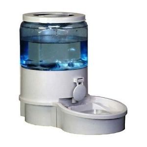 New Autopetfeeder Dish Filtered Waterer 15 lb Pet Dog Cat Small Water Fountain