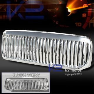 1999 2004 Ford F250 F350 Chrome Vertical Grill Grille