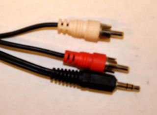 5'ft 3 5mm 1 8" Stereo Mini Plug Male to 2 RCA Male Stereo Audio Cable Adapter 2