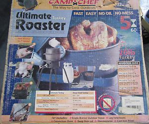 Camp Chef Ultimate Turkey Roaster Cast Iron Pot 