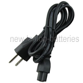 New US 3 Prong Power Cord Laptop AC Adapter Supply Charger 3 Pin Plug Cable Lead